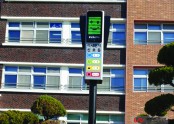 충남 계룡 용남초등학교 미세먼지신호등 설치