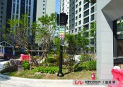 전북 익산 중흥S클래스 더퍼스트파크 미세먼지신호등 설치