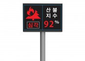 산불위험안내전광판
